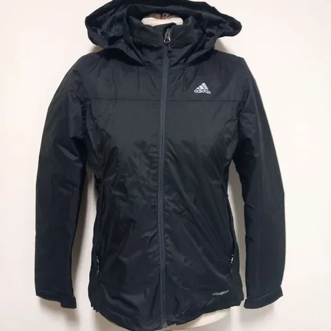 ADIDAS W 2L PAD WANDER BLACK JACKET SIZE 8