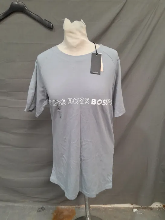 BOSS BEACH T-SHIRT DOLPHIN GREY SIZE SMALL