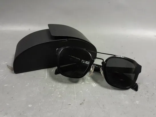 PRADA NAVIGATOR BLACK FRAME SUNGLASSES 