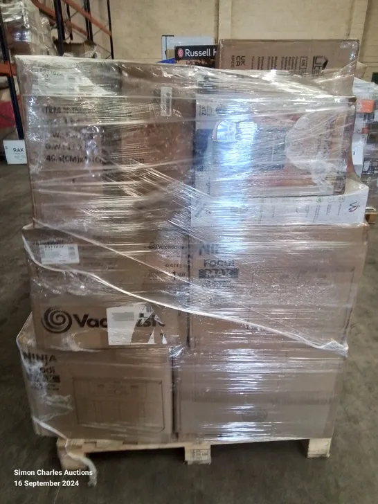 PALLET OF APPROXIMATELY 23 UNPROCESSED RAW RETURN HOUSEHOLD AND ELECTRICAL GOODS TO INCLUDE;