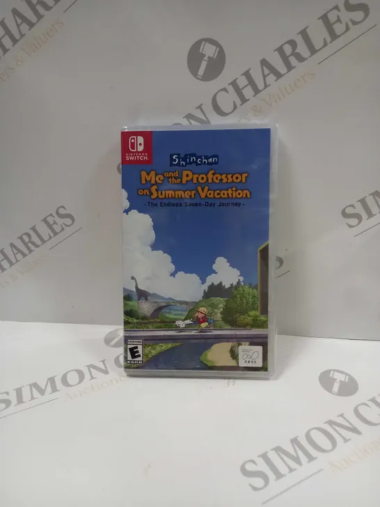 BOXED & SEALED SHINCHAN ME AND THE PROFESSOR ON SUMMER VACATION FOR THE NINTENDO SWITCH 