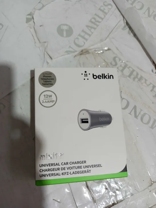 LOT OF 8 BELKIN MIXIT 5V USB TO CAR CHARGERS