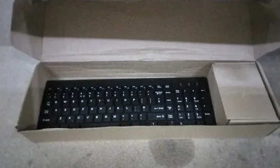 BOXED USB WIRELESS KEYBOARD AND MOUSE