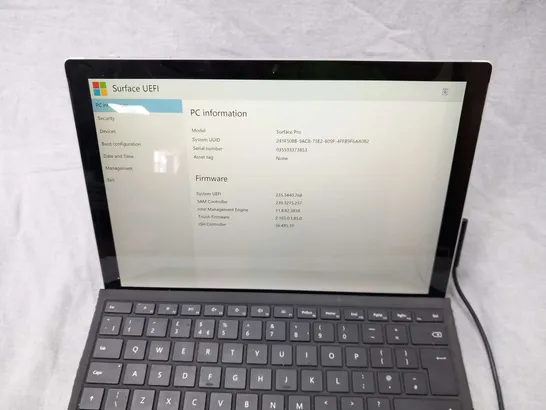 MICROSOFT SURFACE PRO 128GB