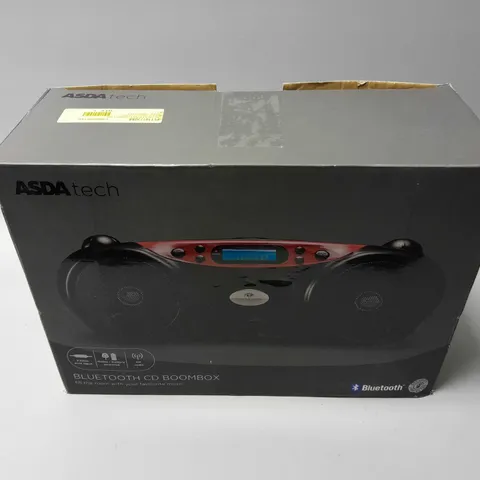 BOXED BLUETOOTH CD BOOMBOX