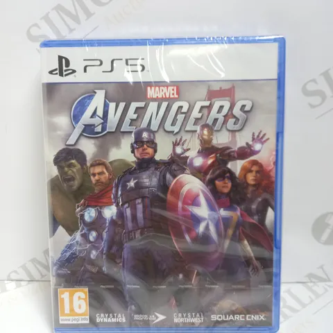 SEALED MARVEL AVENGERS GAME FOR PS5