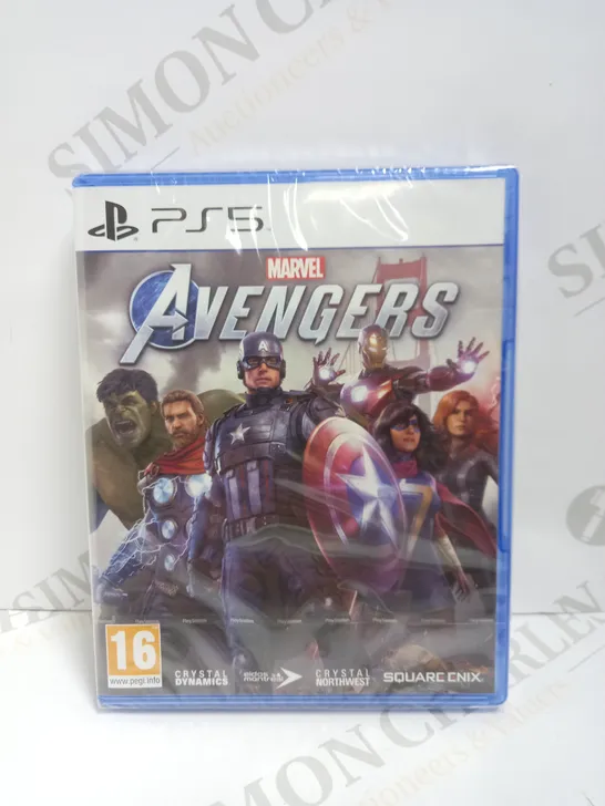 SEALED MARVEL AVENGERS GAME FOR PS5