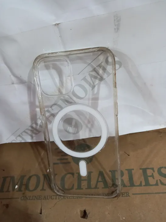 CLEAR APPLE I PHONE 12 MAGSAFE CASE 