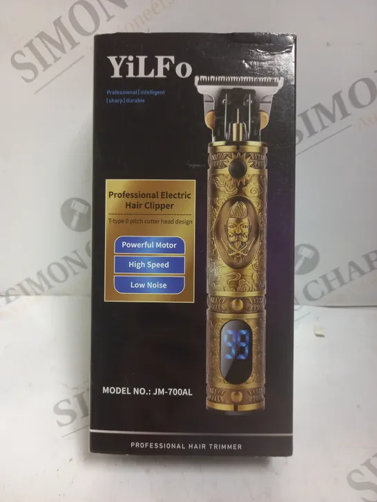 BOXED YILFO ELECTRIC HAIR CLIPPER JM-700AL