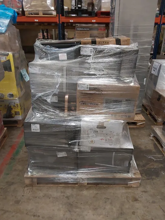 PALLET OF APPROXIMATELY 16 UNPROCESSED RAW RETURN HOUSEHOLD AND ELECTRICAL GOODS TO INCLUDE;