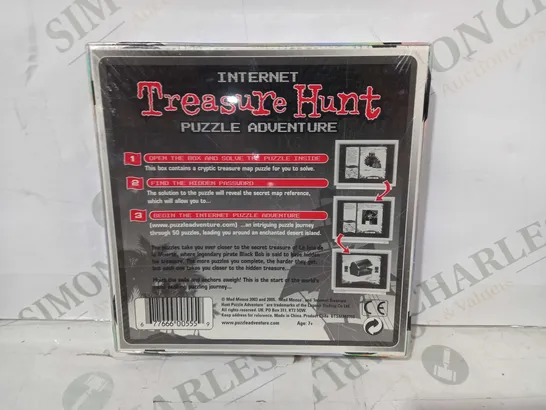 INTERNET TREASURE HUNT PUZZLE ADVENTURE GAME