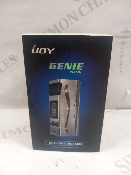 BOXED IJOY GENIE PD270 DUAL 20700 BOX MOD