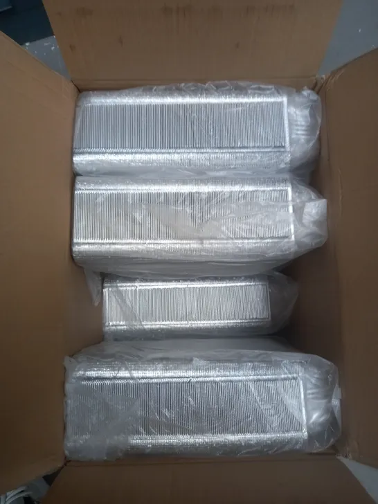 BOX OF APPROXIMATELY 1000 ALUMINUM FOIL COINTAINERS