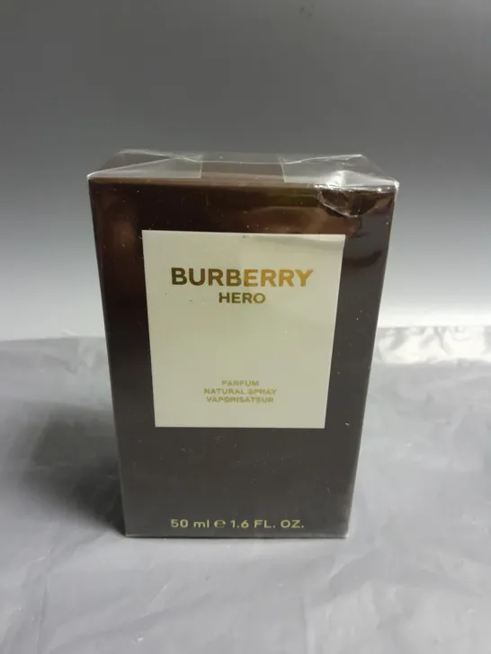 SEALED BURBERRY HERO FOR HIM PARFUM 50ML