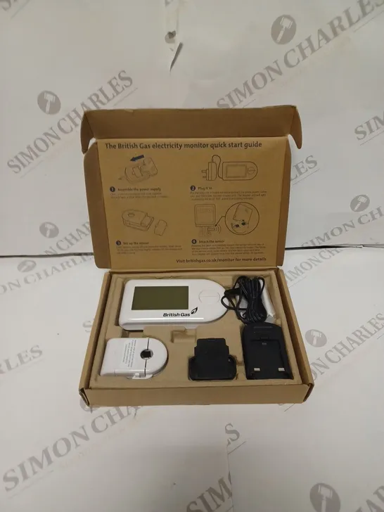 BOXED BRITISH GAS ENERGY SMART ELECTRIC GAS MONITOR 