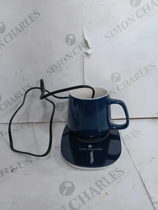 SET OF TWO PLUG POWERED CUP WARMER SET