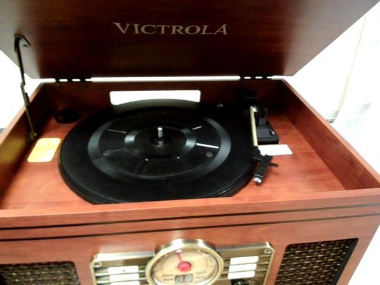 VICTROLA CLASSIC 6-IN-1 BLUETOOTH TURNTABLE MUSIC CENTRE 