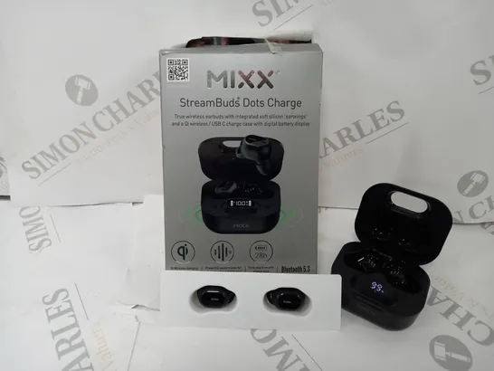 BOXED MIXX STREAMBUDS DOTS IN BLACK