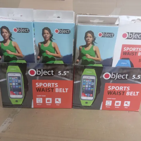 BOX OF APROX 20 OBJECT SPORT WAIST BELT 