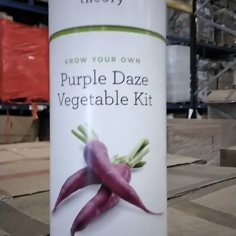 BOX OF APPROXIMATELY 24 BRAND NEW PURPLE DAZE VEG KIT