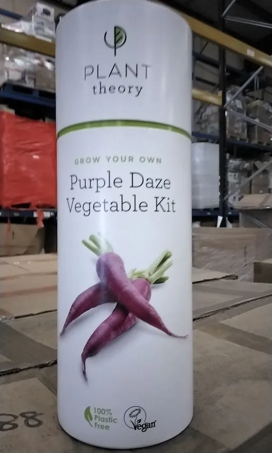 BOX OF APPROXIMATELY 23 BRAND NEW PURPLE DAZE VEG KIT