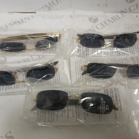 LOT OF 5 PAIRS OF POLICE SUNGLASSES