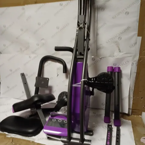 BOXED FITQUEST FLEX EXPRESS EXERCISE BIKE, PURPLE [COLLECTION ONLY]