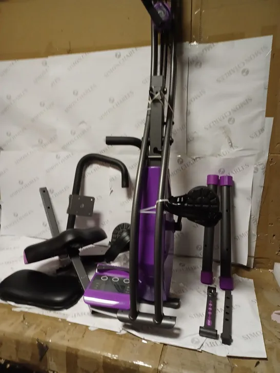 BOXED FITQUEST FLEX EXPRESS EXERCISE BIKE, PURPLE [COLLECTION ONLY]