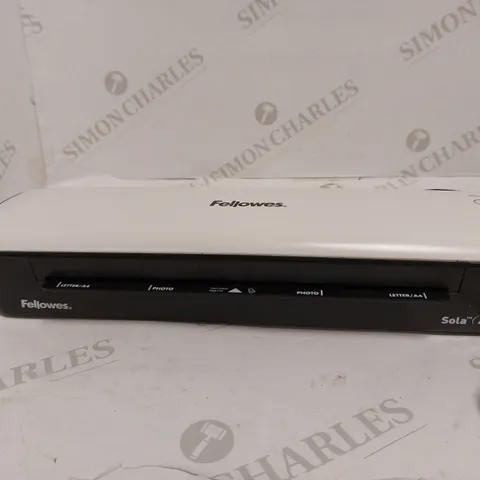 FELLOWES SOLA A4 LAMINATOR MACHINE