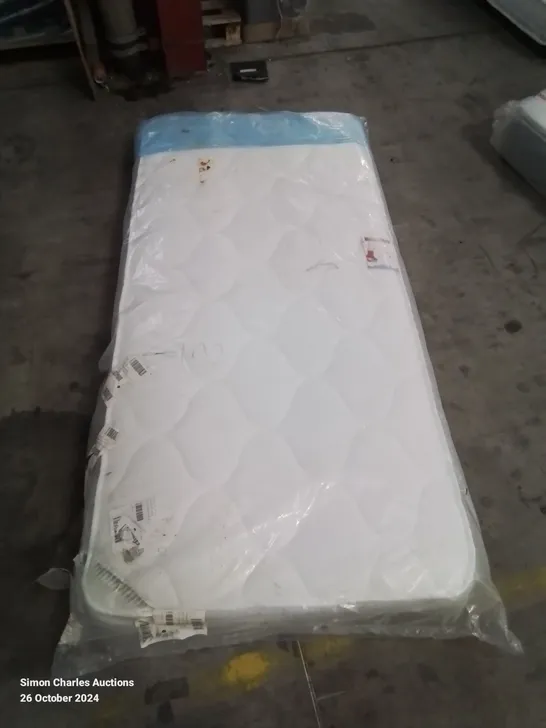 QUALITY BAGGED 3FT SINGLE AIRSPRUNG MEMORY FOAM BUNK MATTRESS RRP £259