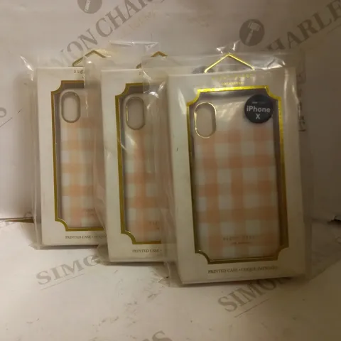 LOT OF APPROXIMATELY 14 SUGAR PAPER IPHONE X PHONE CASES
