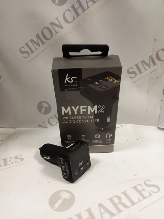 BOXED 20x KITSOUND MYFM2 WIRELESS TO FM CONVERTOR 