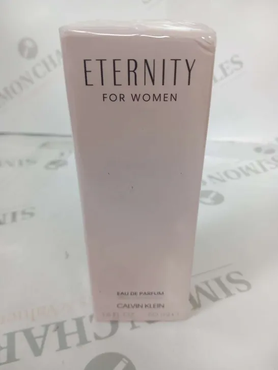 BOXED AND SEALED ETERNITY FOR WOMEN EAU DE PARUM CALVIN KLEIN 50ML