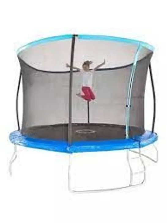 BOXED 8FT TRAMPOLINE WITH EASI STORE (1BOX) RRP £279.99