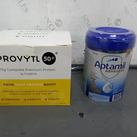 APTAMIL ADVANCED AND PROVYTL 50+ 