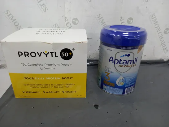 APTAMIL ADVANCED AND PROVYTL 50+ 