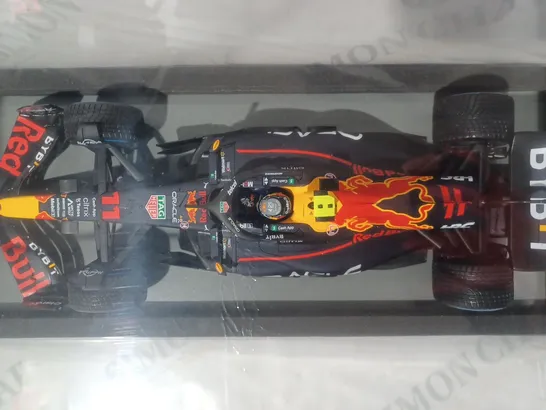 BOXED SPARK FORMULA ONE ORACLE RED BULL RACING RB18 NO.11 MONACO GP WINNER 2022 COLLECTIBLE 1:18 SCALE MODEL - 18S763