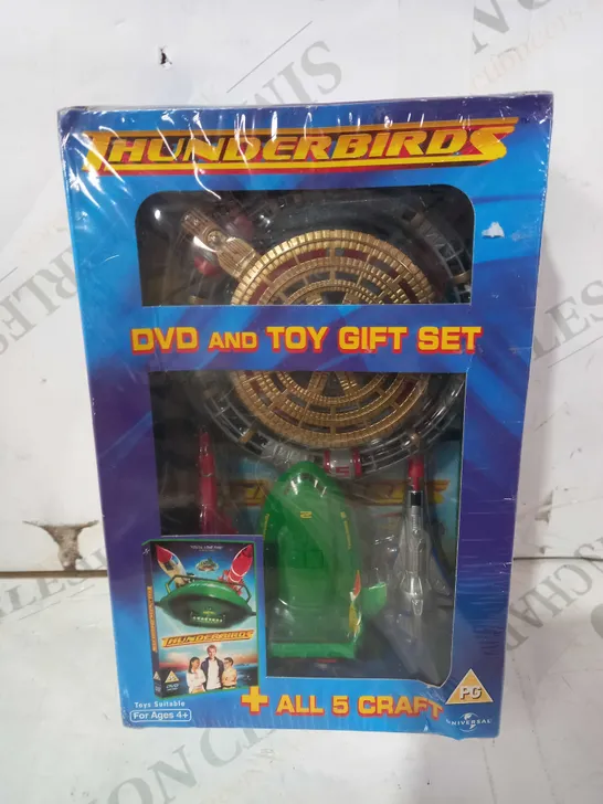 THUNDERBIRDS DVD AND TOY GIFT SET