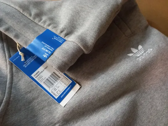 ADIDAS GREY ESSENTIAL PANTS - UK M