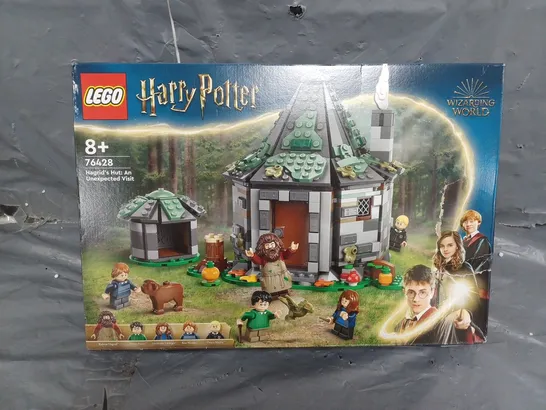 BOXED LEGO HARRY POTTER HAGRID’S HUT: AN UNEXPECTED VISIT 76428