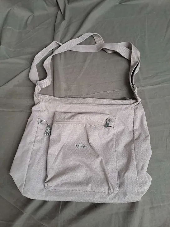 KIPLING AZIA HOBO BAG IN WOOLY GREY