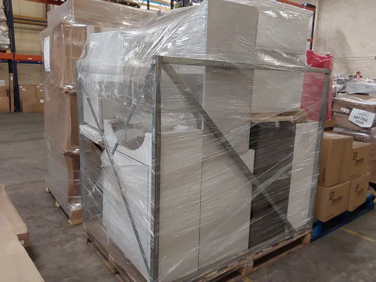 PALLET CONTAINING APPROXIMATELY 10 PRE-BUILT BANYETTI BATHROOM VANITY UNITS