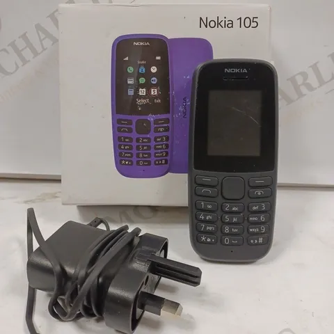 BOXED NOKIA 105 4TH EDITION - BLACK 