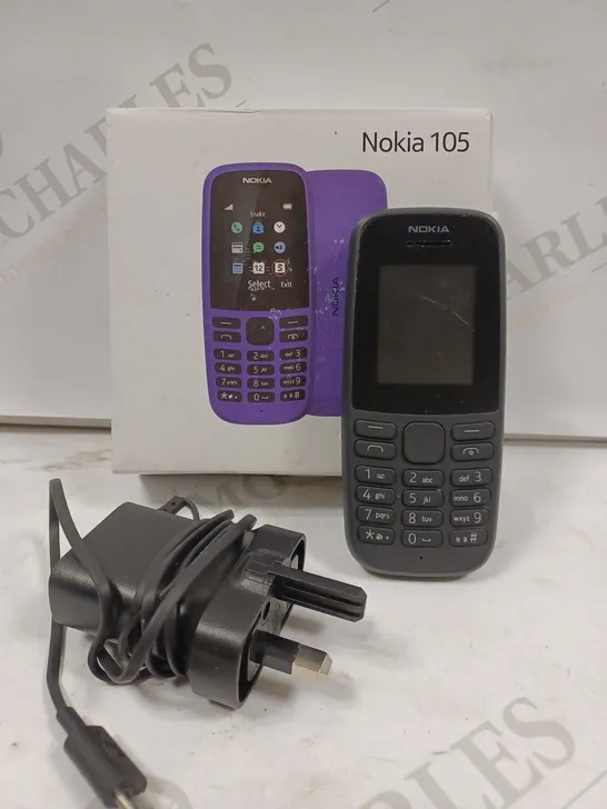 BOXED NOKIA 105 4TH EDITION - BLACK 