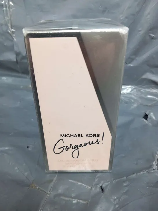 BOXED AND SEALED MICHEAL KORS GORGEOUS EAU DE PARFUM 50ML