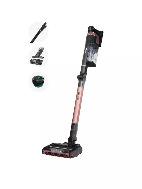 SHARK STRATOS CORDLESS STICK VACUUM WITH ANTI HAIR-WRAP POWERFINS TECHNOLOGY AND FLEXOLOGY 60 MINS - IZ400UK RRP £349