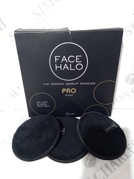 FACE HALO PRO MODERN MAKEUP REMOVER 3-PACK IN BLACK