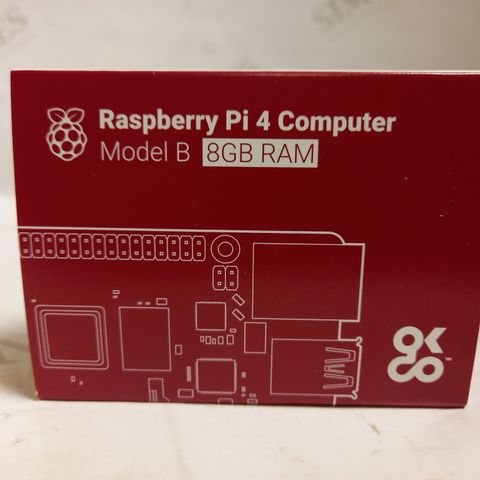 RASPBERRY PI 4 COMPUTER MODEL B 8GB RAM