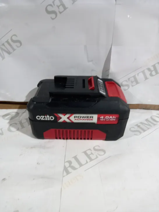 OZITO X POWER CHARGE 18V BATTERY