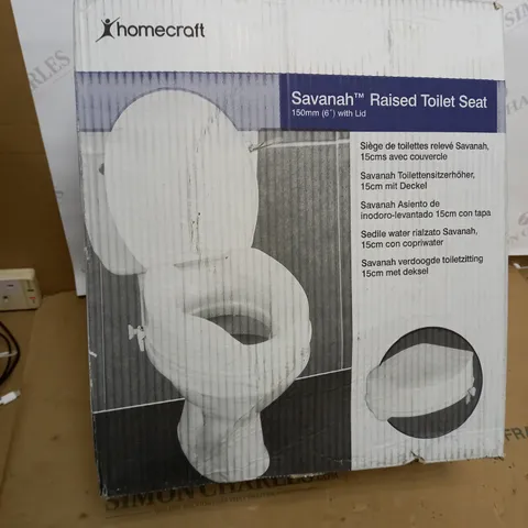 HOMECRAFT SAVANAH RAISED TOILET SEAT 